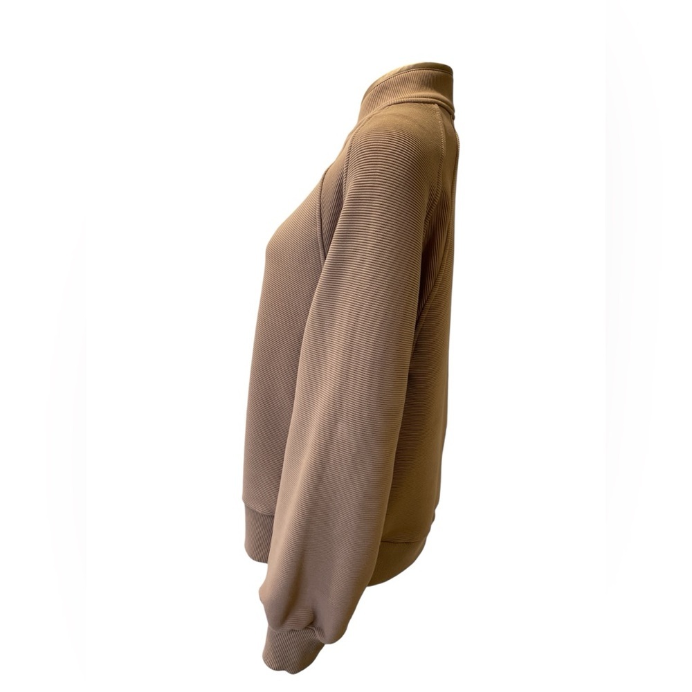 Varley Cortina Half Zip Pullover Women's Tan size Large - Picture 3 of 4